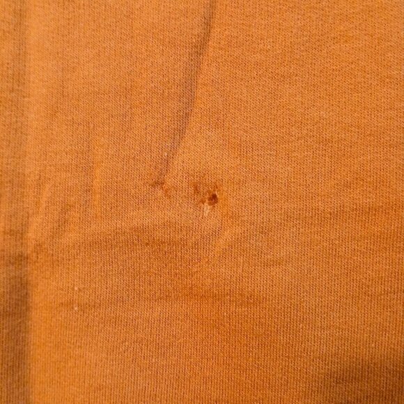 New Rust Orange Crew neck Tank top womens PM Classic fit 100% Cotton t-shirt - Picture 8 of 8